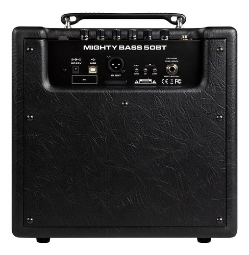 Amplificador Para Bajo Nux Mighty Bass 50 Bluetooth Color Negro
