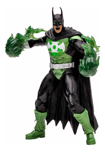 Batman Green Lantern Figura Dc Multiv Mcfarlane Collector Ed