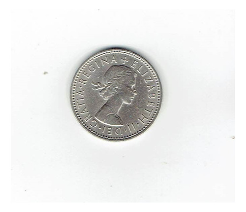 Moneda De Inglaterra, 1 Shilling, 1966. Jp