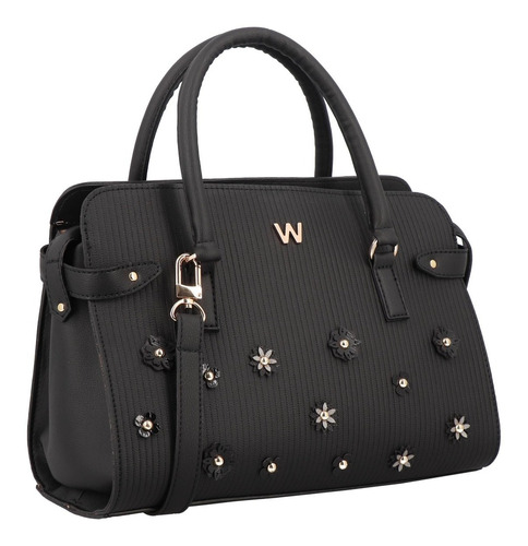 Bolsa Para Dama Tote Westies Negro Hblumat2we