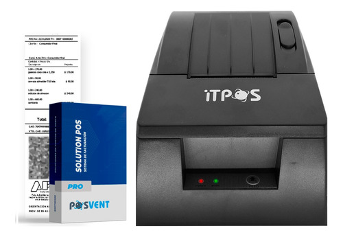  Impresora Ticket Factura Electronica Afip + Software Stock 