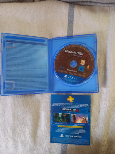 Uncharted 4 Fisico Ps4 (Usado)