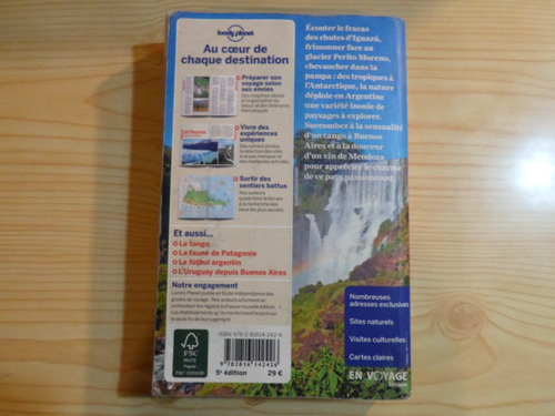 Guide Argentine - Lonely Planet
