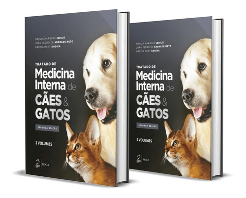 Livro Tratado De Medicina Interna De Cães E Gatos Vols 1 E 2, 2ª Edição 2023