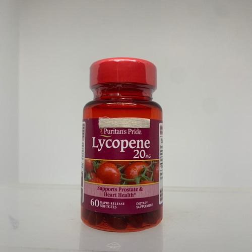 2024 * Lycopene 20mg 60 Softgels Sabor Sin Sabor