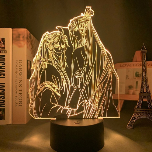 Acrílico 3d Luz Bl Mo Dao Zu Shi Lámpara