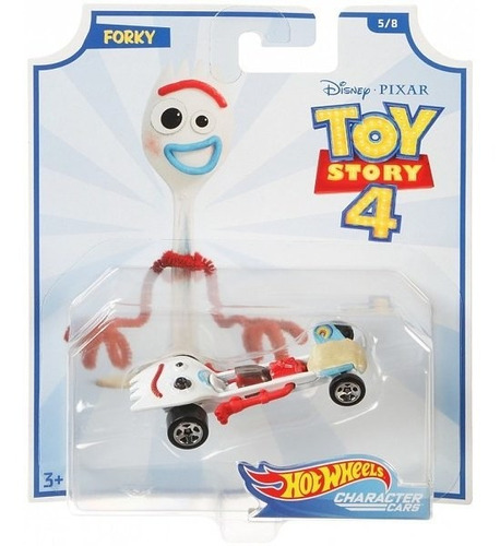 Auto Hot Wheels Toy Story 4 Personajes Forky
