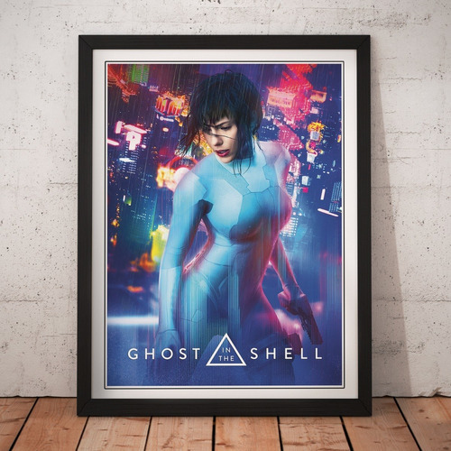 Cuadro Peliculas - Ghost In The Shell - Scarlett Johansson