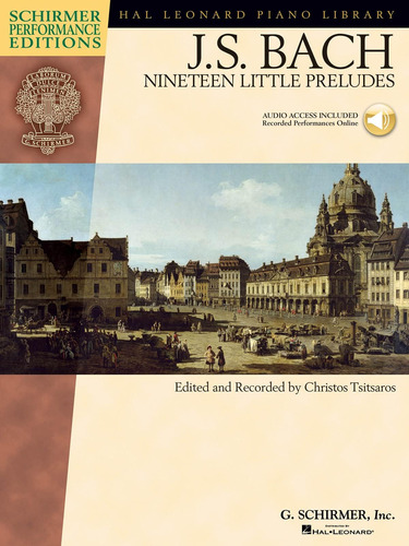 Libro: Johann Sebastian Bach Nineteen Little Preludes With