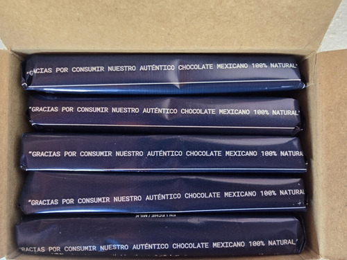 Caja De Chocolate Para Mesa Rey Amargo 40 Tabletas 110g C/u