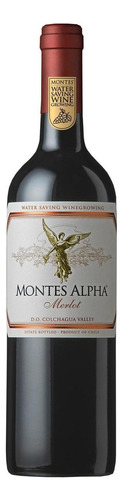 Pack De 4 Vino Tinto Montes Alpha Merlot 750 Ml