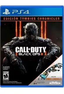 Call Of Duty Black Ops Iii 3 Zombies Chronicles Ps4 Fisico