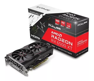 Tarjeta De Video Amd Radeon Sapphire Pulse Rx 6500 Xt 4gb