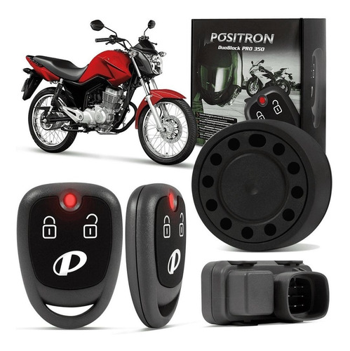 Alarme Moto Positron G8 Pro 350 Universal Sensor Presença