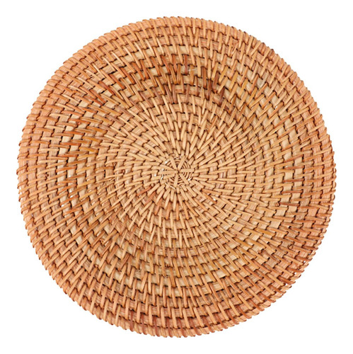/ 3 Esteiras Redondas De Vime Para Pratos De Cozinha, 20cm