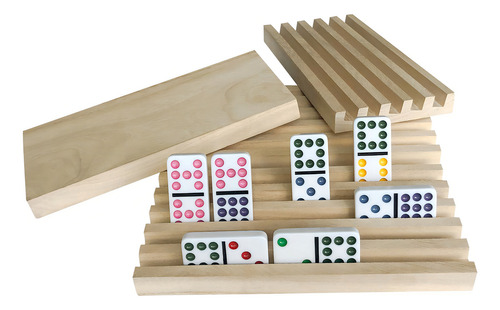 Juego De 4 Soportes De Madera Para Azulejos Mexicanos