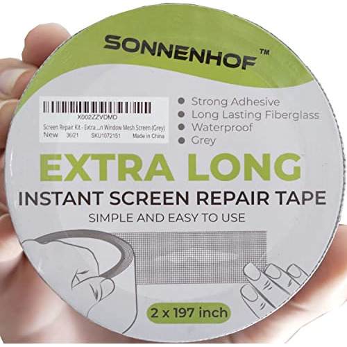 Screen Repair Kit - Extra Long (gray) 2 X 197 (16...