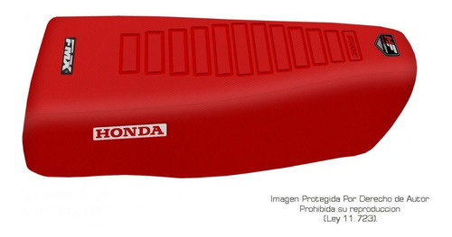 Funda De Asiento Honda Cr 480 Modelo Hf Antideslizante Grip Fmx Covers Tech Linea Premium Fundasmoto Bernal