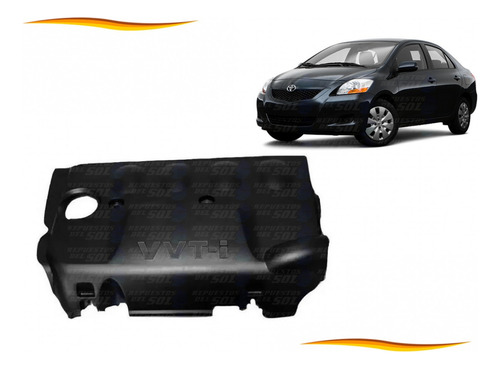 Cubre Motor Superior Toyota Yaris 2006 Al 2013