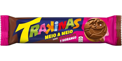 Kit Bolacha Recheada Trakinas 10 Unidades Os Sabores