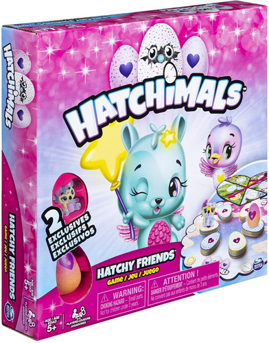 Hatchimals Juego De Mesa Amigos Hatchy Friends Spin Master