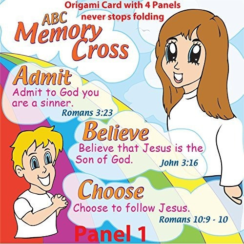 Memory Cross Abc Gospel Tracts For Children English X2hsk