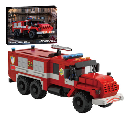 Bloques De Construcción De Camiones De Bomberos Urbanos, Mod