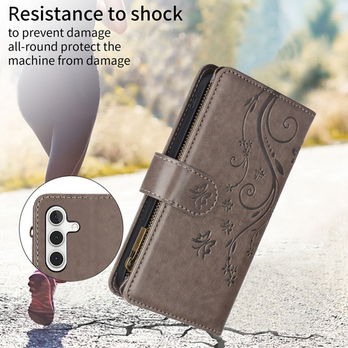 Funda De Piel Tipo Cartera Con Tapa Para Samsung Galaxy A56 A36 A26 A16 A06