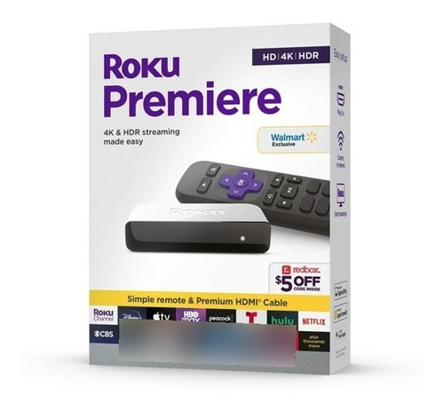 Roku 4k Premiere Hdmi Convierte A Smart Tv, Google, Alexa 