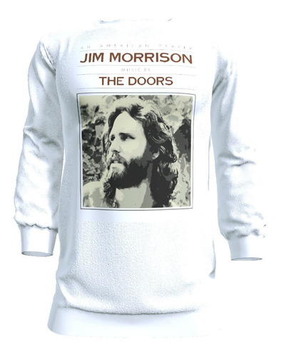 Polerón Diseño Jim Morrison, The Doors, Poliester