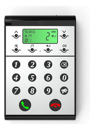 Máquina De Intercomunicación Que Llama A La Máquina De Ofici