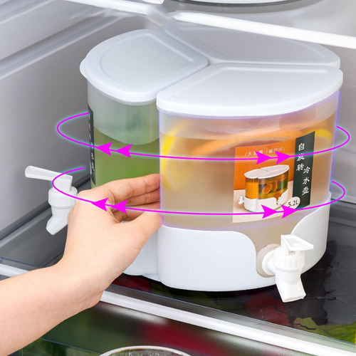 Dispensador De Bebidas Heladas De Contenedor De Bebidas, 360