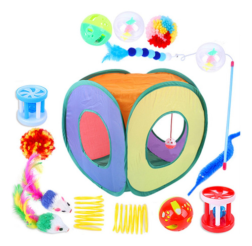 Juego De Juguetes G3cat-toys De 15 Piezas, Juguetes Interact