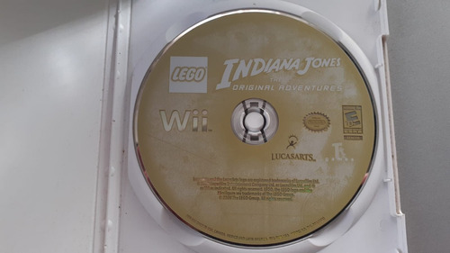 Juego Indiana Jones The Original Adventures Lego Para Wii