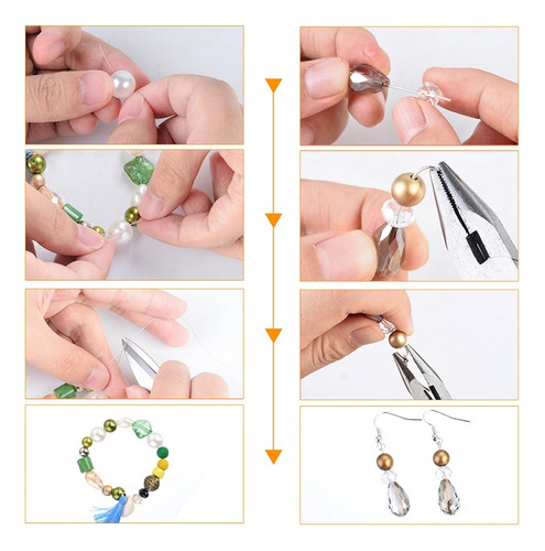 Diy Colgante Accesorios Collar Pulsera Pendientes Materiales