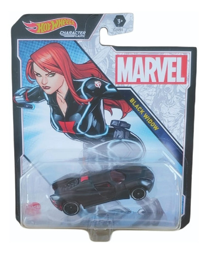 Hot Wheels Marvel Black Widow Character Cars Marvel 