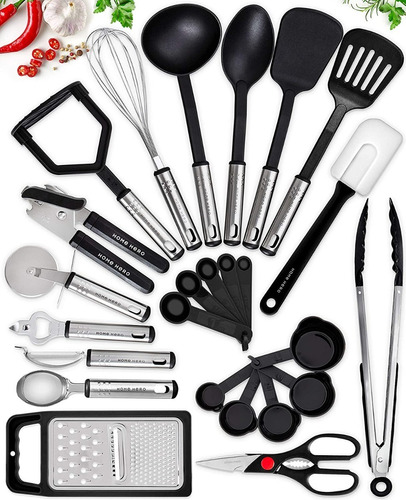 Set De 23 Utensilios De Cocina Juego De Utensilios Home Hero