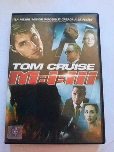 Misión Imposible 3 / Tom Cruise. / Dvd