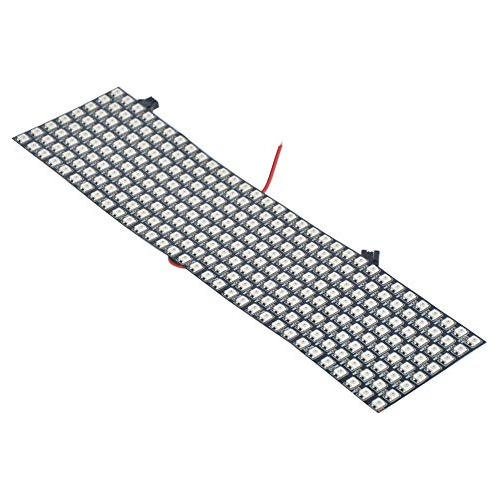 Matriz Led Wesiri 8x32 De 256 Píxeles Ws2812b Digital Flexib