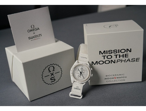 El Último Reloj Snoopy Moon De Swatch Moonswatch Pareja Relo