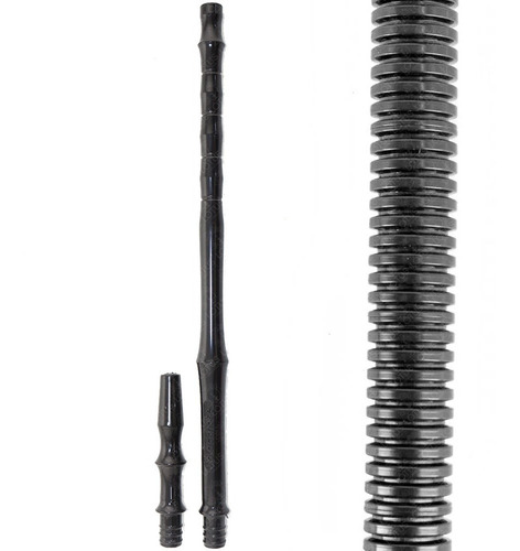 Mangueira Narguile Lavavel Barata Black Hose - Cores Cor Preto - Refil Preto