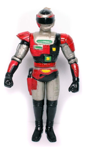 Winspector Fire Vermelho Anos 90 Boneco Glasslite