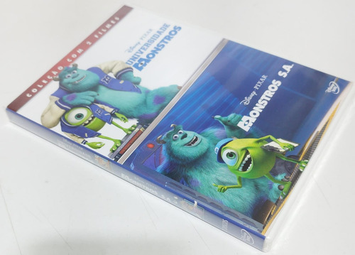Dvd Universidade Monstros + Monstros S.a. Coleção 2 Filmes