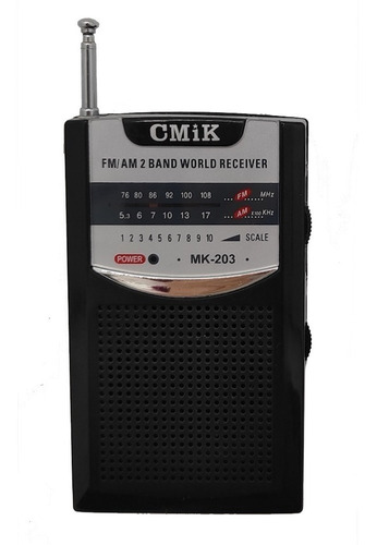 Radio Cmik Mk-203 A Pila Am Fm