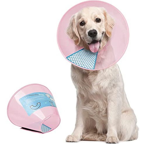 Supet Dog Cone Ajustable Pet Cone Pet Recuperación Fkft1