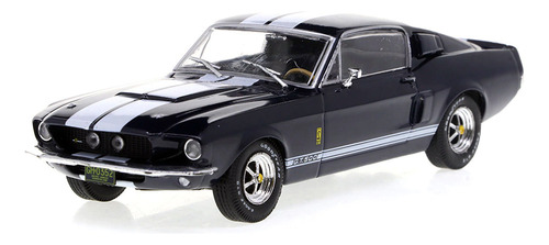 Autos Americanos 1:43 N° 1 Ford Mustang Shelby Gt500 (1967) Color Negro