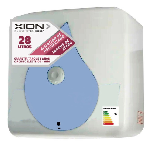 Calefon Termotanque Electrónico 28lts Xion Xi-cal30p