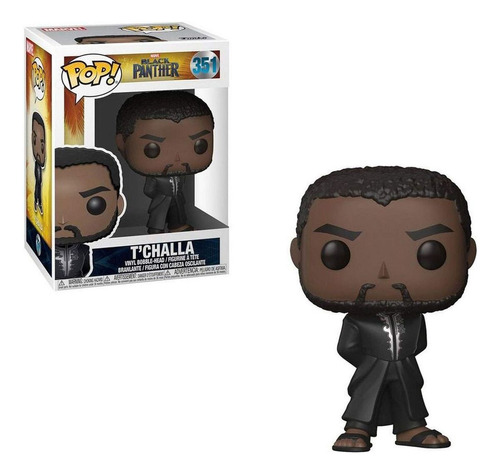 Funko Pop Marvel Black Panther Robe Collectible Figure,