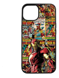 Funda Protector Case Para iPhone 15 Plus Iron Man