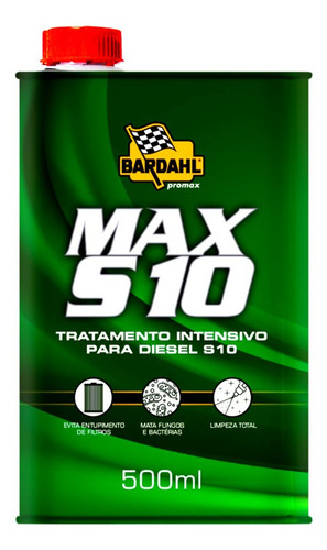 Aditivo Bardahl Max S10 Diesel 500ml 